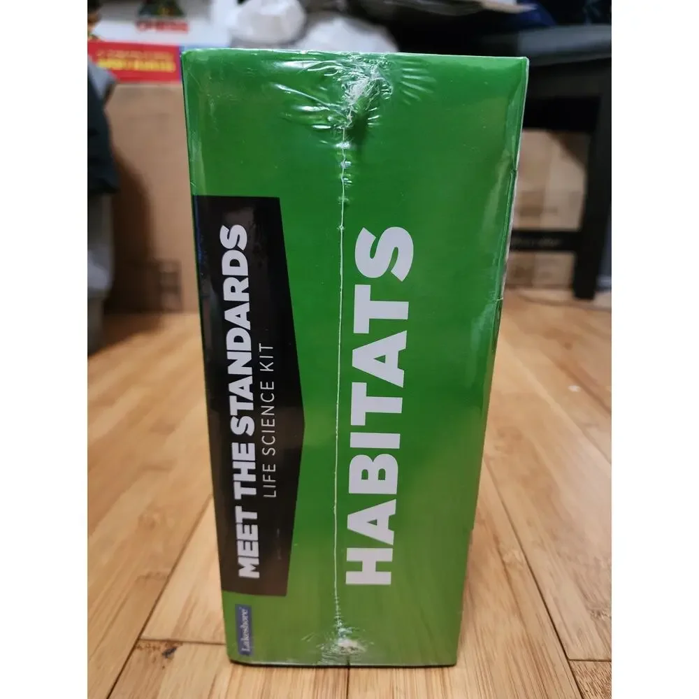 Lakeshore Meet The Standards - Habitats - 3rd Grade Life Science Kit NEW SEALED